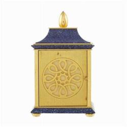 DUNHILL LAPIS LAZULI STİLİ ŞÖMİNE SAATİ