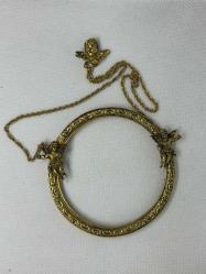 MELEK OBJELİ PRİNÇ RESİM ÇERÇEVESİ