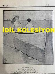 Osmanlıca Akbaba Mizah Dergisi-Gazetesi, Orijinal Dönem Basım, (Ottoman Magazine-Newspaper) - 24 Haziran 1926 - Sayı: 371 - Baş Sayfada 