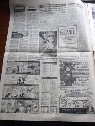 Yeni Sabah Gazetesi - Turkish Newspaper - 10 Mart 1959 - Musul şehri bombalandı - Bağdat Asi lider Abdülvehab Sevvaf'ın bombardıman'dan sonra öldürüldüğünü bildirdi fotoğraf - Nasır Kasım Çatışması - Irak ateşemiliterine göre  isyan bastırılmıştır - Grivas beklenen açıklamayı yaptı - İngiliz yıldızı Marlen Roscoe Türkiye'de film çevirecek - Sirkeci'de çarpışan bir otobüs ve bir tramvay yandı 23 kişi yaralandı fotoğraf - Irak'taki Asi lider Abdülvehab Sevvaf bir Kürt kabilesine mensup - Restore edileren Eyüp Sultan camii Başvekil Adnan Menderes'in de bulunacağı bir merasimle ibadet açılacak - Cafer ile Hürmüz karikatür çizen Altan Erbulak - Hayk Hammer çizen Oğuz Aral - Merkez bankası'nın 1958 bilançosu rekor seviyede - hazreti Muhammed'in torunları yazan Nezihe Araz Yazı Dizisi - Komili sabunları - Galatasaray Turgay Şeren'in bonservisini 60.000 olarak belirledi - Galatasaraylı Candemir sakatlığından dolayı kenarda arkadaşlarını izledi fotoğraf - Milli Takım kadrosu