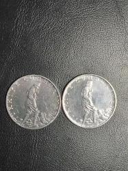 1979 YILINA AİT 2.5 TÜRK LİRASI 2 ADET  ÇİL ( TERS  ) TCM 4502