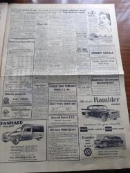 Yeni Sabah Gazetesi - Turkish Newspaper - 12 Mart 1959 - Irak'ta 60 subay idam olundu - Irak başvekili Abdülkerim Kasım karışıklıkların ilk günü Bağdat'ta Raşit caddesi'ni dolduran halka hitap ederken fotoğraf - Şişli Nihat bey apartmanında sosyetenin devam ettiği kumarhane basıldı - Yılın en çok satılan volare plağı fotoğraf - E.O.K.A üç gün içinde silahlarını teslim edecek - Kıbrıs'a vapur seferleri başladı - Vali Ethem Yetkiner Ekrem Özden'in iddialarına cevap verdi - CHP'yi dine hürmetsizlikle itham eden rapor - Ulvi Yenal Türk Hava Yolları idare Meclisi reisi olacak - Cafer ile Hürmüz karikatür çizen Altan Erbulak - Hayk Hammer çizen Oğuz Aral - sinema tiyatro programı - kerbela'dan sonra yazan Nezihe Araz Yazı Dizisi - 1959 Modeli Rambler Hudson -  Vefa Galatasaray'a yenilmeyerek Grup liderliğini muhafaza etti fotoğraflar - İstanbulspor ilk galibiyeti Beykoz'dan aldı - arjantin'den telgraf bekleyen Turgay Şeren kulübünün tutumundan şikayetçi - Remondini milli takım antrenörü oldu