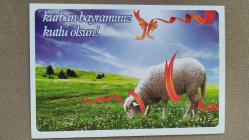 LOT.17 » BAYRAMINIZ KUTLU OLSUN  TEMALI KULLANILMAMIŞ KARTPOSTAL
