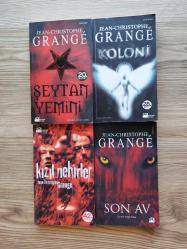 JEAN-CHRİSTOPHE GRANGE KİTAPLARI - ŞEYTAN YEMİNİ-KOLONİ-KIZIL NEHİRLER-SON AV ( 4 KİTAP )