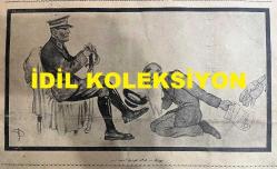 Osmanlıca Akbaba Mizah Dergisi-Gazetesi, Orijinal Dönem Basım, (Ottoman Magazine-Newspaper) - 22 Şubat 1926 - Sayı: 336 - 