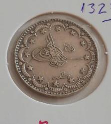 5 MEHMED REŞAD 5 KURUŞ 1327/2 KOSTANTİNİYE GÜMÜŞ ***R*** NADİR