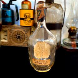 1960, TEKEL Limon Likörü Cam Şişesi