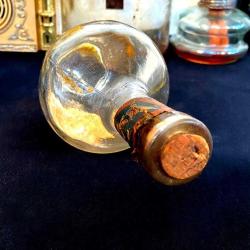 1960, TEKEL Limon Likörü Cam Şişesi