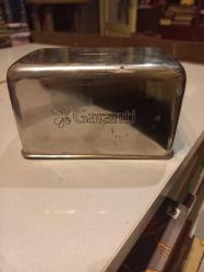 GARANTİ BANKASI PASLANMAZ ÇELİK KUMBARA