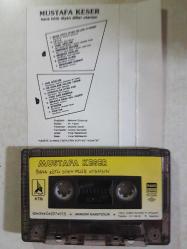 MUSTAFA KESER BANA KÖTÜ DİYEN DİLLER UTANSIN KAĞIT BASKI