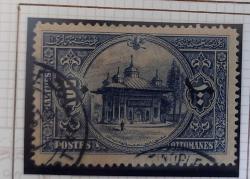 1914 Elgazi 10 kuruş sürşarjlı damgalı- isfila katalog 1000 tl