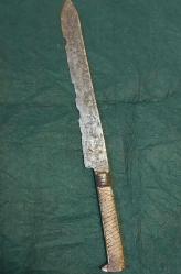 Süngü,  Balkan Savaşı, Çanakkale Savaşları,  Kurtuluş Savaşı Dönemi Yatağan Kılıçtan Süngüye Çevrilmiş Kemik Saplı Süngü. Nadir Koleksiyonluk..36 cm.