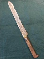 Süngü,  Balkan Savaşı, Çanakkale Savaşları,  Kurtuluş Savaşı Dönemi Yatağan Kılıçtan Süngüye Çevrilmiş Kemik Saplı Süngü. Nadir Koleksiyonluk..36 cm.