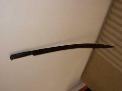 Osmanlı İşlemeli Yatagan Kılıç