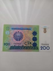 Özbekistan 200 Som Çil