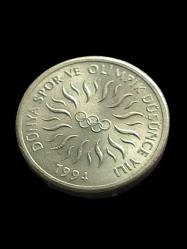 FAO 10 BİN LİRA CUMHURİYET DÖNEMİ MADENİ KOLEKSİYON PARA.