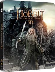 THE HOBBIT The Desolation Of Smaug Blu-Ray + DVD Limited Edition Steelbook