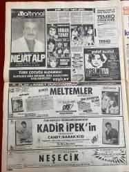 ŞEY HAFTALIK MAGAZİN GAZETESİ DOĞUM GÜNÜ HEDİYESİ  ( Turkish Newspaper ) - 27 EYLÜL 1986 -TAM TAKIM 12 SAYFADIR -Ahu Tuğba-Murat Akman-Tarık Akan-Orhan Gencebay-Cüneyt Arkın-Hülya Avşar-Müjde Ar-Adnan Şenses-Perihan Savaş-Nejat Alp-Erhan Tunay-Nilüfer-Safiye Soyman-Suna Boyaylar-Merih Arda-Müjgan Dinçsoy-Müjgan Güngör-Aysel Mutlu-Kadir İpek-Neşe Çiçek-Selahattin Cesur-Nazan Şoray-Yeliz-Gönül Yazar-Asım Ekren-Zeynep Özal-Davut Yazar-Muzaffer Abacı-Hasan Bora-Filiz Erden-Nihat Ferah-Yeliz Tezcan-Erhan Tunay-Seksi şarkıcının kızı nasıl sapık oldu-Milli damada sabotaj-Ahu Tuğba her an basılabilir-İntikam maşaları-Karısı kovalıyor ünlü rallici kaçıyor-İşte Tarık Akan’ı evlendiren adam-Cüneyt Arkın yüzünden sinemadan nefret ettim-Avşar kızı Gencebay’ı kandıracak mı-Bakalım kim kimi kurtaracak-Su uğursuzluk ödülü aldı-Hiç olmazsa beni bahçeye gömsünler-Tatlı bir kazık-Yeliz’i yeniden yarattılar Utunmaz adamın oyununa gelen ünlü sanatçının işi bu kez gerçekten zor-Yeni aşığının iki zina davası