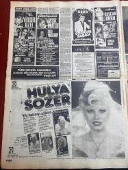 ŞEY HAFTALIK MAGAZİN GAZETESİ DOĞUM GÜNÜ HEDİYESİ  ( Turkish Newspaper ) - 13 ARALIK 1986 -TAM TAKIM 12 SAYFADIR -Sibel Turnagöl-Hülya Koçyiğit-Hülya Avşar-Derya Arbaş-Gülşen Bubikoğlu-Kenan Kalav-Gülcan Duru-Prenses Ahu-Deniz Erkanat-Nilgün Eroğlu-İsmail Kılıç-Yüksel Uzel-Ahu Tuğba-Müjde Ar-Asım Ekren-Osman Yılmaz-Müjgan Dinçsoy-Nadya Smolik-Coşkun Sabah-Hülya Sözer-Hüseyin Zeytinyağ-Müjdat Gezen-Nilgün Saraylı-Derya Baykal-Berfu Benay-Cemile Kutgin-Yasemin Kutsi-Bergen-Yıldırım Gürses-Atilla Arcan-Hülya Süer-Deniz Erkanat-Sami Hazines-Eray Yücel-Nazmi Özer-Caşan-Utanç veren babalık davası-Sibel Turnagöl evlilik dışı doğmuş-Dul Kraliçe’nin dramını ortaya çıkardık-İşte 20 yıldır gizlenen baba-Gençlik hatasının kurbanı Sibel oldu-Üvey kardeşleri modeli-Kraliçe olduğu gün uyandım-İbo perişan-En büyük torpilim sevgi dolu yüreğim-İşte üç kıtanın en iyi artisti-Hülya Avşar’ı titrettiler-Bu avukata can mı dayanır-Genç koca aileyi dağıttı-Şipşak Sevda-Bir hatırayı aşkısın-Vahşete son-Hopladı