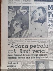 Yeni Sabah Gazetesi - Turkish Newspaper - 7 Şubat 1961 - Milli Eğitim Bakanı Turhan Feyzioğlu dün istifa etti - Adana petrolü çok ümit verici  - Emniyet umum müdürü Turgut Başkaya oldu - 3. Parti kurucu heyetine 2 eski Demokrat Partili mebus giriyor - Ahmet Yıldız iyi din adamı ile dini yayına lüzum var dedi - Sümerbank dün ilk defa tenzilatlı satış yaptı -  Picasso'nun bir tablosu çalındı - Cafer ile Hürmüz karikatür çizen Altan Erbulak - Hayk Hammer çizen Oğuz Aral - İstanbul'da sinema tiyatro programı - Osmanlı tarihinde erkek kızlar yazan Reşat Ekrem Koçu Yazı Dizisi - karaborsa bilet satış önlendi - İstanbul kulüpleri belediye Rusumunu protesto ediyor - Milli Ligin 23. Haftasında Fenerbahçe Ankara'ya gidiyor - basketbolda Galatasaray'ın şampiyonluğu Fotoğraf - Galatasaraylı Metin Oktay üçüncü defa askere çağırılıyor - basketbolda Afif Kayalı sezonun en centilmen hakemi seçildi fotoğraf - Spor Toto rehberi - Galatasaray Beykoz voleybol maçları - gizli işsizliğin verdiği zarar i