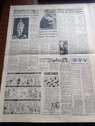 Yeni Sabah Gazetesi - Turkish Newspaper - 7 Şubat 1961 - Milli Eğitim Bakanı Turhan Feyzioğlu dün istifa etti - Adana petrolü çok ümit verici  - Emniyet umum müdürü Turgut Başkaya oldu - 3. Parti kurucu heyetine 2 eski Demokrat Partili mebus giriyor - Ahmet Yıldız iyi din adamı ile dini yayına lüzum var dedi - Sümerbank dün ilk defa tenzilatlı satış yaptı -  Picasso'nun bir tablosu çalındı - Cafer ile Hürmüz karikatür çizen Altan Erbulak - Hayk Hammer çizen Oğuz Aral - İstanbul'da sinema tiyatro programı - Osmanlı tarihinde erkek kızlar yazan Reşat Ekrem Koçu Yazı Dizisi - karaborsa bilet satış önlendi - İstanbul kulüpleri belediye Rusumunu protesto ediyor - Milli Ligin 23. Haftasında Fenerbahçe Ankara'ya gidiyor - basketbolda Galatasaray'ın şampiyonluğu Fotoğraf - Galatasaraylı Metin Oktay üçüncü defa askere çağırılıyor - basketbolda Afif Kayalı sezonun en centilmen hakemi seçildi fotoğraf - Spor Toto rehberi - Galatasaray Beykoz voleybol maçları - gizli işsizliğin verdiği zarar i