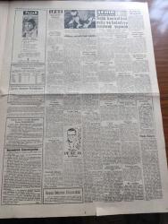 Yeni Sabah Gazetesi - Turkish Newspaper - 7 Şubat 1961 - Milli Eğitim Bakanı Turhan Feyzioğlu dün istifa etti - Adana petrolü çok ümit verici  - Emniyet umum müdürü Turgut Başkaya oldu - 3. Parti kurucu heyetine 2 eski Demokrat Partili mebus giriyor - Ahmet Yıldız iyi din adamı ile dini yayına lüzum var dedi - Sümerbank dün ilk defa tenzilatlı satış yaptı -  Picasso'nun bir tablosu çalındı - Cafer ile Hürmüz karikatür çizen Altan Erbulak - Hayk Hammer çizen Oğuz Aral - İstanbul'da sinema tiyatro programı - Osmanlı tarihinde erkek kızlar yazan Reşat Ekrem Koçu Yazı Dizisi - karaborsa bilet satış önlendi - İstanbul kulüpleri belediye Rusumunu protesto ediyor - Milli Ligin 23. Haftasında Fenerbahçe Ankara'ya gidiyor - basketbolda Galatasaray'ın şampiyonluğu Fotoğraf - Galatasaraylı Metin Oktay üçüncü defa askere çağırılıyor - basketbolda Afif Kayalı sezonun en centilmen hakemi seçildi fotoğraf - Spor Toto rehberi - Galatasaray Beykoz voleybol maçları - gizli işsizliğin verdiği zarar i