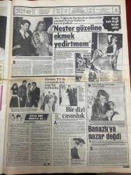 ŞEY HAFTALIK MAGAZİN GAZETESİ DOĞUM GÜNÜ HEDİYESİ  ( Turkish Newspaper ) - 11 OCAK 1986 -TAM TAKIM 12 SAYFADIR -Banu Alkan-Serpil Çakmaklı-Kadir İnanır-Sibel Can-Hülya Avşar-Gülden Karaböcek-Hülya Tuğlu-Meral Sezgin-Ferdi Özbeğen-Necmi Türk-Aysel Mutlu-Mustafa Uysal-Melih Acar-İbrahim Tatlıses-Necla Nazır-Sevtap Parman-Ahu Tuğba-Harika Avcı-Kenan Kalav-Sadri Alışık-Güzin Doğan-Cüneyt Arkın-Mahmut Hekimoğlu-Yaprak Özdemiroğlu-Halil Ergün-Nes’e Alkan-Gönül Ülkü-Gazanfer Özcan-Yonca Yücel-Bilge Olgaç-Semiramis Karacan-Ajda Pekkan-Cahit Ceki-Suna Selen-Nazlı Şenses-Gülşen Cıtak-Ahu Tuğba-Suna Çakır-Nazmiye Şenses-Deniz Akbulut-Sarı bela güç durumda-Banu Alkan Yeşilçam’da artık geçer akçe değil-İşte yeni gözde-Serpil 2-0 galip-Devler kara listeye alınca bu gence kaldı-Bu film sonu oldu-Sahnelerin tek bakiresi benim-Hülya kayakta Gülşah diskoda-İstenmeyen bebek-Beni hatırlayınız-Sen kimsin ki veliahdın olsun-Bursa’da deprem-Assolistlik heves değilmiş-Ankara’da karar bekliyor-Hülya’yı ağlattı