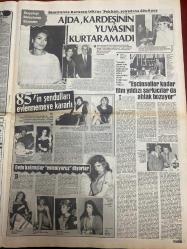 ŞEY HAFTALIK MAGAZİN GAZETESİ DOĞUM GÜNÜ HEDİYESİ  ( Turkish Newspaper ) - 11 OCAK 1986 -TAM TAKIM 12 SAYFADIR -Banu Alkan-Serpil Çakmaklı-Kadir İnanır-Sibel Can-Hülya Avşar-Gülden Karaböcek-Hülya Tuğlu-Meral Sezgin-Ferdi Özbeğen-Necmi Türk-Aysel Mutlu-Mustafa Uysal-Melih Acar-İbrahim Tatlıses-Necla Nazır-Sevtap Parman-Ahu Tuğba-Harika Avcı-Kenan Kalav-Sadri Alışık-Güzin Doğan-Cüneyt Arkın-Mahmut Hekimoğlu-Yaprak Özdemiroğlu-Halil Ergün-Nes’e Alkan-Gönül Ülkü-Gazanfer Özcan-Yonca Yücel-Bilge Olgaç-Semiramis Karacan-Ajda Pekkan-Cahit Ceki-Suna Selen-Nazlı Şenses-Gülşen Cıtak-Ahu Tuğba-Suna Çakır-Nazmiye Şenses-Deniz Akbulut-Sarı bela güç durumda-Banu Alkan Yeşilçam’da artık geçer akçe değil-İşte yeni gözde-Serpil 2-0 galip-Devler kara listeye alınca bu gence kaldı-Bu film sonu oldu-Sahnelerin tek bakiresi benim-Hülya kayakta Gülşah diskoda-İstenmeyen bebek-Beni hatırlayınız-Sen kimsin ki veliahdın olsun-Bursa’da deprem-Assolistlik heves değilmiş-Ankara’da karar bekliyor-Hülya’yı ağlattı