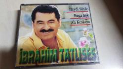 İBRAHİM TATLISES 3 LÜ SET CD MEGA AŞK AH KEŞKEM HAYDİ SÖYLE