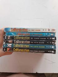 CALİFORNİCATİON 6 SEZON TAKIM HALİNDE NADİR DVD FİLM ORJİNAL 2.EL DVD ( İSİMSİZ DEMİR RAF