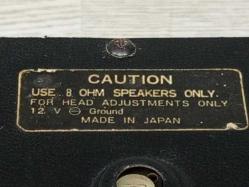Antika JAPAN İnno Hit 8 Track Oto Kasetçalar Teyp