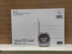 1961 Orjinal Berlin Duvarı Hatıra Parçalı Kartpostal - US Amry Checkpoint Charlie