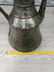 Antika Muazzam Patinaya Sahip Trabzon Bakır İbrik