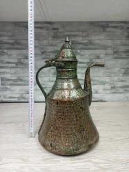 Antika Muazzam Patinaya Sahip Trabzon Bakır İbrik