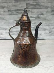 Antika Muazzam Patinaya Sahip Trabzon Bakır İbrik