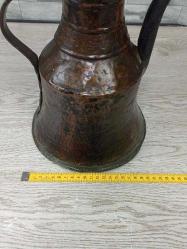 Antika Muazzam Patinaya Sahip Trabzon Bakır İbrik