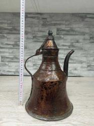 Antika Muazzam Patinaya Sahip Trabzon Bakır İbrik