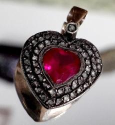 ANAYAR PIRLANTA TAŞLI KOLYE UCU