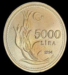 1994 5000 Lira Çil