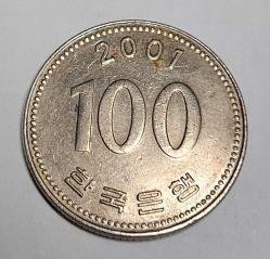 GÜNEY KORE 2001 100 WON