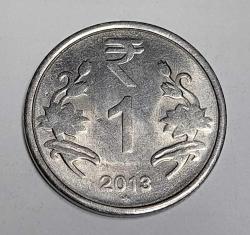 HİNDİSTAN 2013 1 RUPİ