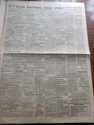 Yeni Sabah Gazetesi - Turkish Newspaper - 20 Ekim 1960 - 6 7 Eylül sanıkları inkar ediyor - mahkeme salonuna götürülen Adnan Menderes Fatin Rüştü Zorlu Fuat Köprülü M. Ali Tekinalp M. Ali Balin Alaettin Eriş ve Kemal Hadımlı fotoğraf - Kendisi için Sabık Ve Sakıt diyen Adnan Menderes olayların Yunanlıların tertibi olabileceğini ileri sürdü - Fatin Rüştü Zorlu'nun annesi tam beş aydır Radyo dinlememiş - Onbir sanığın en yaramazı Celal Bayar'dı yazan Hakkı Devrim - Nuri Sait Paşa Adnan Menderes'i avucunun içine almıştı yazan Nimet Arzık - Yeni anayasanın bazı maddeleri - Galatasaray İzmir'e Fenerbahçe Ankara'ya gidiyor - 14 memlekete milli maç teklif ediyoruz - Can Bartu Ankara'da ne yapacak fotoğraf - Voleybol Federasyonu Başkanı Vahit Çolakoğlu izahatı fotoğraf - 6 7 Eylül hadiselerinin 11 sanığı fotoğraf - Fahrettin Kerim Gökay'ın Namık Gedik'e ve Celal Bayar'a iki mektubu - Oktay Engini Selanik'te Türk hükümeti okutmuştu -  Dünkü Duruşmaya Kardiplomatik büyük çapta alaka gösterdi