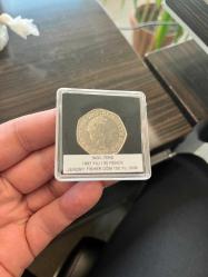 İNGİLTERE 1997 YILI 50 PENCE JEREMY FİSHER DOĞUMU 150.YIL DÖNÜMÜ