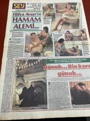 ŞEY HAFTALIK MAGAZİN GAZETESİ DOĞUM GÜNÜ HEDİYESİ  ( Turkish Newspaper ) - 10 EKİM 1987 -TAM TAKIM 12 SAYFADIR -Nükhet Duru-Onno Tunç-Hülya Avşar-Ayla Algan-Melahat-Ahu Tuğba-Ajda Pekkan-Barış Manço-Perihan Abla-Seracettin Erman-Niyazi Daymaz-Kadir İnanır-Orhan Esen-Zeki Müren-Levent Kırca-Samime Sanay-Nurdan Torun-Mehmet Akarca-Perihan Savaş-Yılmaz Zafer-Kastelli-Ceylan-Fahrettin Karaardıç-Erol Evgin-Nesrin Topkapı-Tonya Köle-Ünal Hakan-Fikret Ural-Nazlı Sonmez-Bülent Kınay-Mahmut Güler-Nükhet Duru’nun masal düğünü-Hadi Sezen biz de evlenelim-Hülya Avşar’ın hamam alemi-Günah bin kere günah-Ajda Barış’ı nasıl yedi-Kral kralı acılı gününde yalnız bırakmadı-Hülyaların göğüs showu-Seracettin Erman aşığım-Babamda akıl olsaydı beni dansöz yapmazdı-İmam nikahlı adamdan milletvekili olmaz-Bu filmde bir ailenin tüm fertleri çalışıyor-Dünyayı karıştıran Amerika şimdi de Türkiye’yi karıştırdı-Yerli diziler de problem oldu-Paranın bozamadığı dostluk-Milli damada yazık ettiler-Levent Kırca Alman T