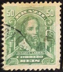 LOT.10 » +++ BREZİLYA KAŞİF ALVARES CABRAL 400.YIL       1900    50R    C   - DAMGALI , HALİYLE