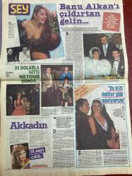ŞEY HAFTALIK MAGAZİN GAZETESİ DOĞUM GÜNÜ HEDİYESİ  ( Turkish Newspaper ) - 7 MART 1987 -TAM TAKIM 12 SAYFADIR -Müjde Ar-Mesut Yılmaz-Alife Jale-Ahu Tuğba-Banu Alkan-Müşerref Akay-Nazlı Sevim-Sevgi Öztürk-Tarık Akan-Şehnaz Dilan-Yunus Bülbül-Kemal Sunal-Şener Şen-Ahmet Özhan-Aydan Şener-Sibel Can-Aysel Mutlu-Ünal Narcin-Ferahnaz-Arzu Arıkan-Semra Özal-Süleyman Demirel-Nazmiye Demirel-Yıldırım Akbulut-Tekin Akmansoy-Cihat Güner-Ceylan-Leyla Önder-Bülent Kayabaş-Atilla Yelken-Alev Sayın-Meral Zeren-Nadia Shouli-Necla Nazır-Ferdi Tayfur-Derya Arbaş-Müjdat Gezen-Perihan Savaş-İlhan İrem-Eylül Mihri Peker-Derya Arbaş-Derya Arbaş-Melih Peker-Emrah-Müjde Ar’dan Mesut Yılmaz’a 56 milyonluk öfke-Aykırı kadın-Alife Jale’yi devlete satarım-Çıplaklar hamama-Banu Alkan’ı çıldırtan gelin-35 dolarla gitti milyoner döndü-Bu kızı deliler gibi seviyorum-Tarık Akan’ın gözyaşartan jesti-Ben hayat kadını değilim-Almanya’da en büyük benim-Canan hanımın kulakları çınlasın-Sibel Can’a nazar değdi-Bir nevi kuma