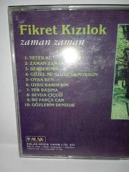 CD Fikret Kızılok Zaman zaman albümü. Orijinal. 1993 KALAN müzik. Dinlemeyi etkilemeyen çizikler var. sorunsuz çalışıyor koleksiyonluk
