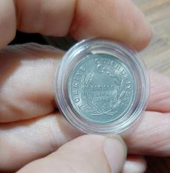 500.000 LİRA, 2002 HATIRA PARA (Kimsenin Aç Kalmayacağı Bir Dünya) - KAPSÜLDE . ÇİL