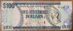 GUYANA 100 DOLAR .ÇİL KAĞIT PARA RESİMDEKİ ÜRÜN
