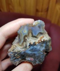 Manzaralı Çubuk Akik Çifti: 3B Manzara Deseni, Vizyon ve Yaratıcılık - Ağırlık: 285g - Benzersiz Koleksiyonluk Nadir Parça Kütle